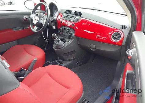 2012 Fiat 500 Pop z USA, uszkodzony, nr VIN 3C3CFFAR4CT233502